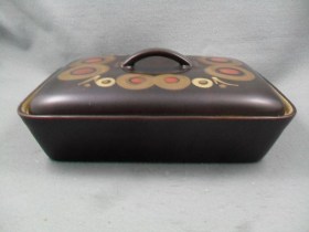 Arabesque Covered divided dish